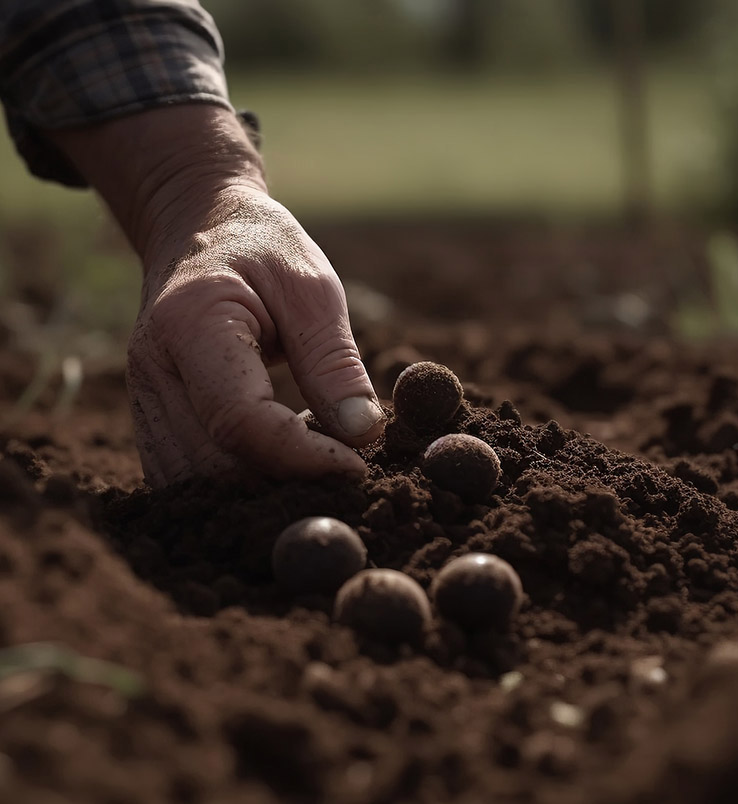 Agricultural Soil Fertilizer Hand